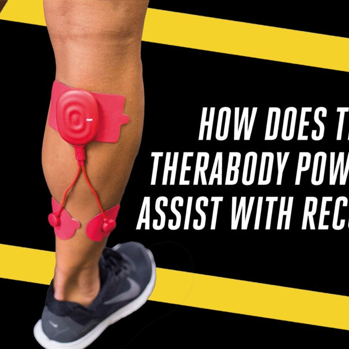 How does the Therabody PowerDot assist with recovery?