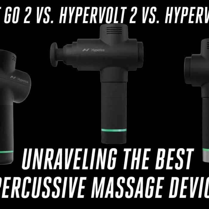 Hypervolt Go 2 vs. Hypervolt 2 vs. Hypervolt Pro 2: Unraveling the Best Percussive Massage Device