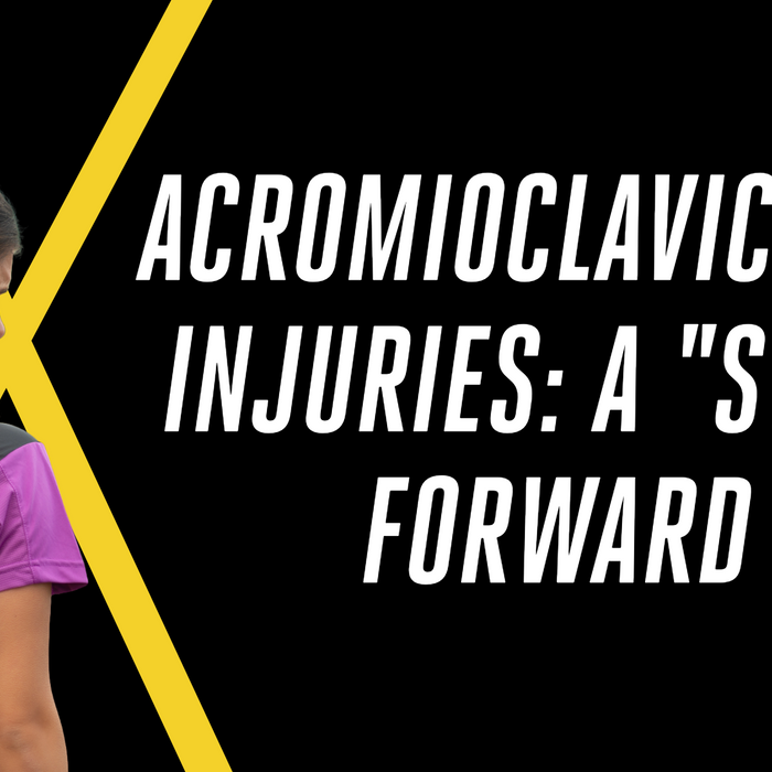 Acromioclavicular Injuries: A "step" forward