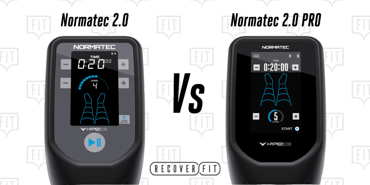 The difference between the Normatec 2.0 and Normatec 2.0 PRO